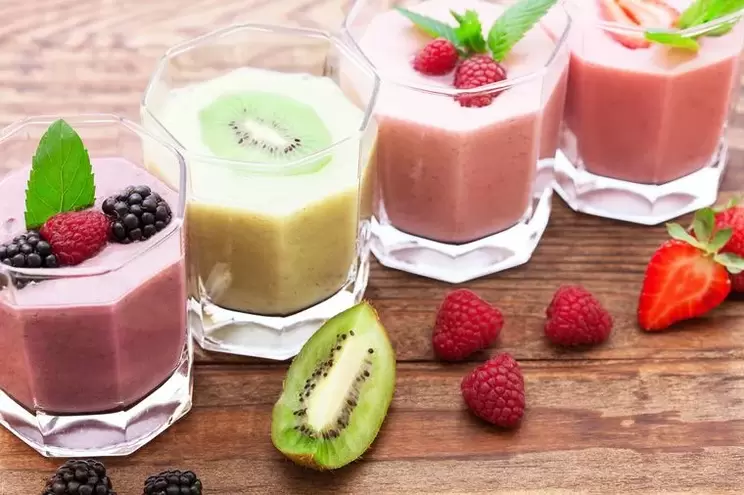 smoothies aux fruits pour régime à boire